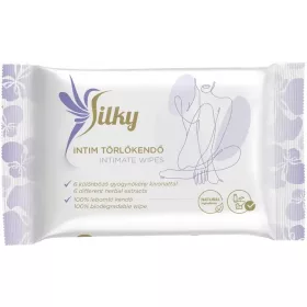 Silky intim törlőkendő Sensitive 20 lap