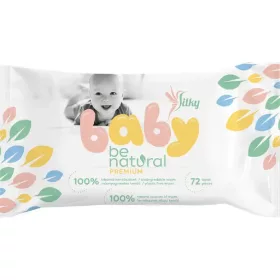 Silky baba törlőkendő Baby Be Natural Premium 72 db