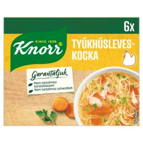 KNORR Kocka Tyúkhúsleveskocka 60 g