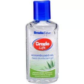 BRADOLife kézfertőtlenítő gél 50 ml aloe vera