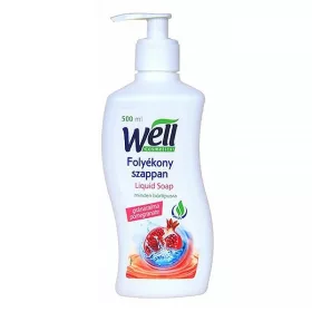 Well folyékony krémszappan 500 ml Gránátalma