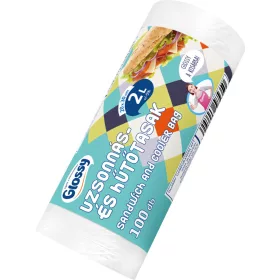 GLOSSY Uzsonnás tasak tekercsben 2 l