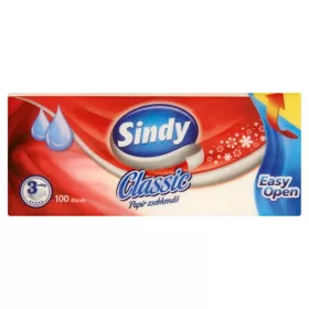 Sindy papírzsebkendő 3 rétegű 100 db Classic