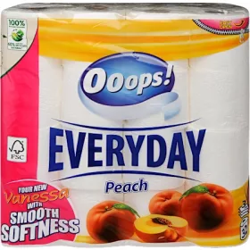   Ooops! Everyday (Vanessa) toalettpapír 3 rétegű 32 tekercs Barack