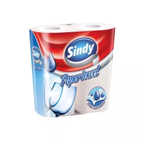Sindy konyhai papírtörlő 2 tekercs 2 rétegű
