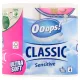Ooops! Classic toalettpapír 4 tekercs 3 rétegű Sensitive