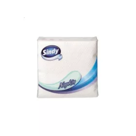 Sindy szalvéta 1 rétegű 45 db fehér 33x33cm