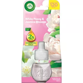   AirWick utántöltő elektromos készülékhez 19 ml Fehér Bazsarózsa & Jázmin