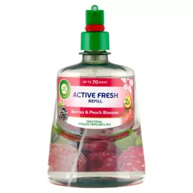   AirWick Active Fresh utántöltő - Erdei gyümölcs és barackvirág 228 ml