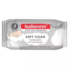 SUDOCREM törlőkendő 55 lap Soft clean