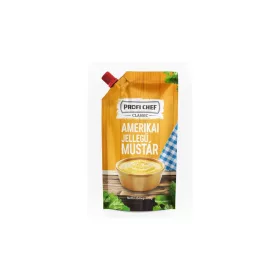 Profi Chef mustár 300 g Amerikai jellegű