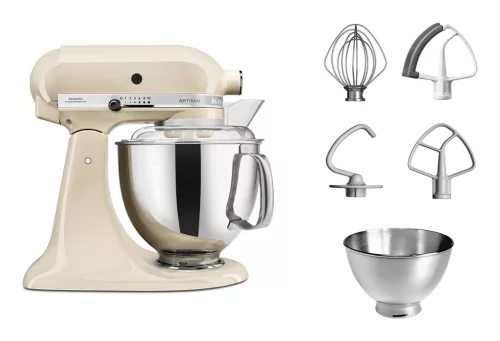 KitchenAid Artisan konyhai robotgép 300W, 4.8L - Krém