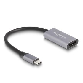   Delock Adapter USB Type-C  apa - HDMI anya (DP Alt Mód) 4K 60 Hz HDR és HDCP kiegészítéssel (60020)
