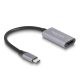 Delock Adapter USB Type-C  apa - HDMI anya (DP Alt Mód) 4K 60 Hz HDR és HDCP kiegészítéssel (60020)