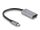 Delock USB Type-C  adapter HDMI (DP Alt Mode) 8K-hez HDR funkcióval alumínium (60021)
