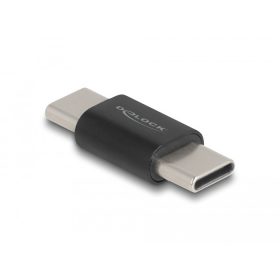   Delock SuperSpeed USB 10 Gbps (USB 3.2 Gen 2) USB Type-C apa-apa adapter fekete (60035)