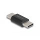 Delock SuperSpeed USB 10 Gbps (USB 3.2 Gen 2) USB Type-C apa-apa adapter fekete (60035)