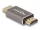 Delock HDMI adapter apa - apa 8K 60 Hz szürke fém