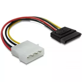 Delock 60112 Molex > SATA tápkábel 6cm