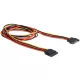 Delock 60133 Power SATA 15 Pin male > SATA 15 Pin female hosszabbító kábel 100 cm