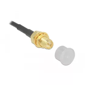 Delock Porvédő az SMA dugó, 10 darab áttetsző (60163)