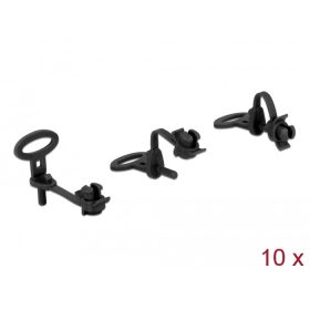 Delock Távolságtartó PCB-hez, fekete 10 db (60190)