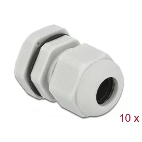 Delock PG11 tömszelence 10 db. szürke (60197)