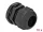 Delock PG25 tömszelence 10 db. fekete (60224)