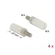 Delock Távtartó M4 - M4, hatszögletű, belső menetes / külső menetes, 20 mm-es, természetes szinű 4 d (60240)