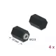 Delock Távtartó M2.5, hatszögletes, belső menetes, 10 mm fekete 4 db. (60243)