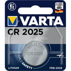 VARTA CR 2025 gombelem BL1