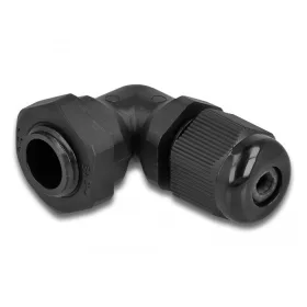 Delock Kábel tömszelence PG7 90  hajlított fekete (60292)