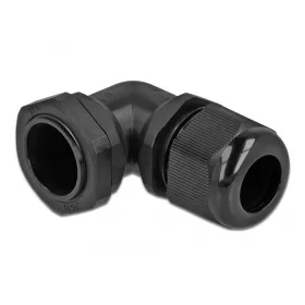   Delock Kábel tömszelence PG21 90  hajlított fekete (60335)