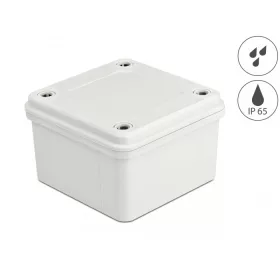   Delock Installációs ház IP65 vízhatlan 96 x 96 x 60 mm szürke (60396)