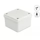 Delock Installációs ház IP65 vízhatlan 96 x 96 x 60 mm szürke (60396)