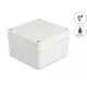 Delock Installációs ház IP65 vízhatlan 125 x 125 x 75 mm szürke (60398)
