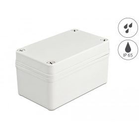   Delock Installációs ház IP65 vízhatlan 130 x 80 x 70 mm szürke (60399)