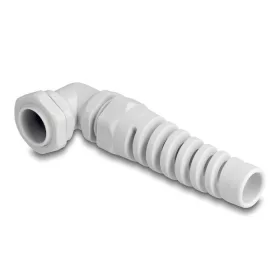   Delock Kábel tömszelence PG13,5 90  hajlított feszültség mentesítős szürke (60586)