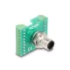 Delock M12 transzfer modul adapter 17 tűs A-kódú apa - 18 tűs sorkapocs installáláshoz (60661)