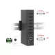 Delock Ipari Hub 7 x USB 2.0 A-típusú 15 kV ESD védelemmel és DIN sín beépítéssel