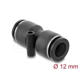   Delock Pneumatikus csatlakozó 12 mm, rögzítőfurattal, egyenes kialakítás