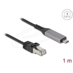   Delock USB LAN kábel USB Type-C    RJ45 Gigabites Ethernet, 1 m