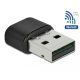 Delock Bluetooth 4.2 és duplasávos WLAN ac/a/b/g/n 433 Mbps USB adapter (61000)