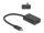 Delock Adapter HDMI anya - USB Type-C  apa (DP Alt Mode) 4K, PD 100 W-tal (61058)