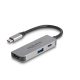 Delock USB Type-C  adapter 4K 60 Hz   s HDMI-hez A- és USB Type-C  PD 95 W porttal (61063)