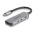 Delock USB Type-C  adapter - HDMI 4K 60 Hz és fejhallgató, valamint mikrofonhoz port + USB Type-C  csatlakozó PD 95 W (61064)