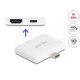 Delock USB Type-C  adapter HDMI 4K 60 Hz, USB Type-C  adatátvitel és PD 94 W támogatással