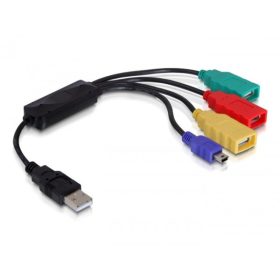 DeLock DL61724 HUB USB 2.0 4 port