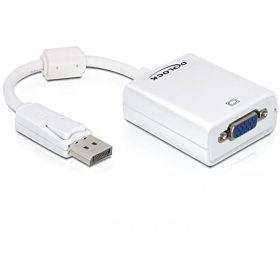   Delock DL61766 Displayport male -> VGA 15tűs female adapter