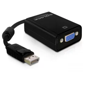   Delock DL61848 Display port male -> VGA 15 pin female adapter